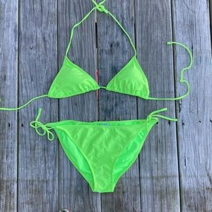 Lime Green Bikini